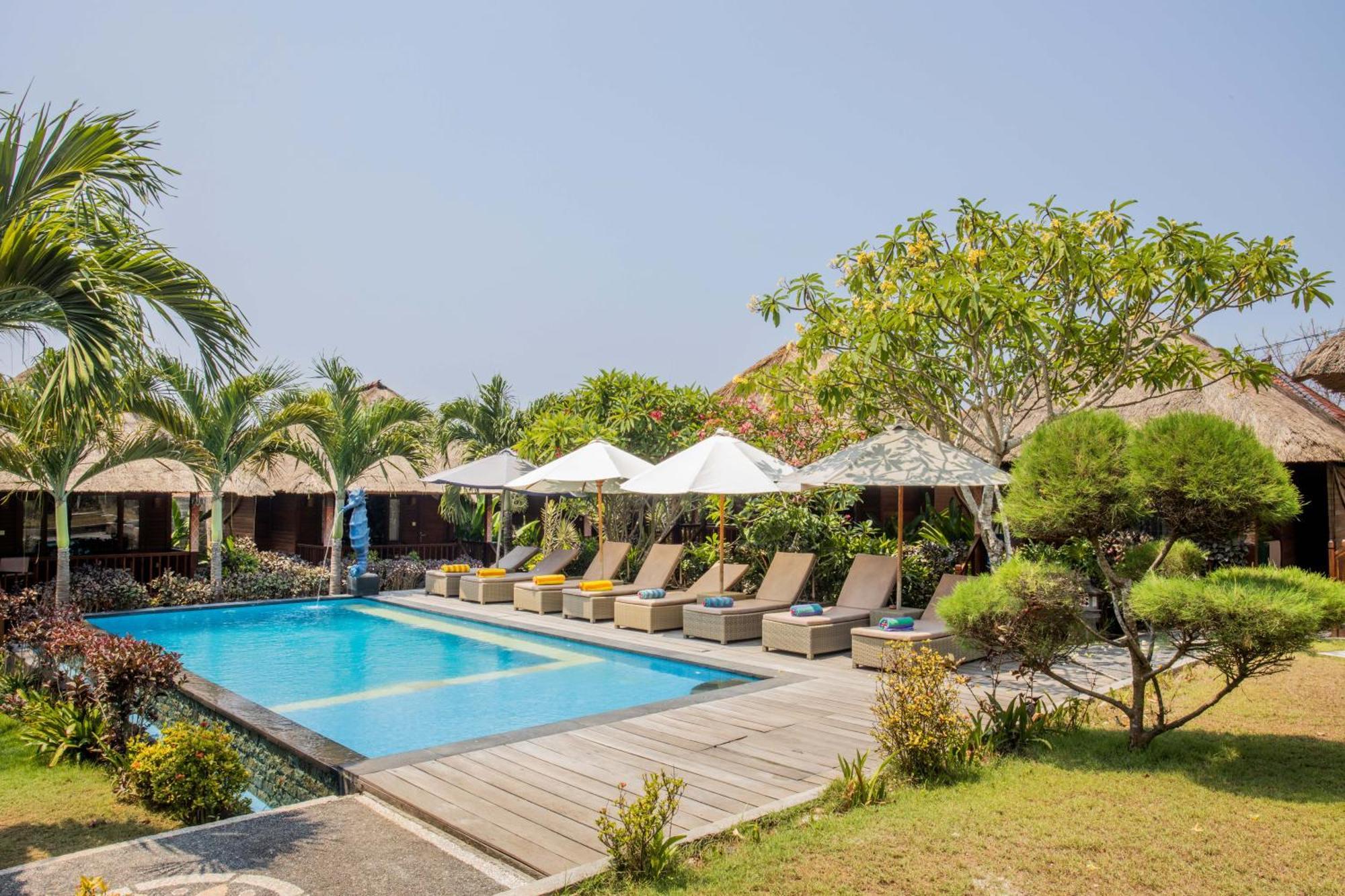 Koji Garden Huts Hotel Нуса Лембонган Екстериор снимка
