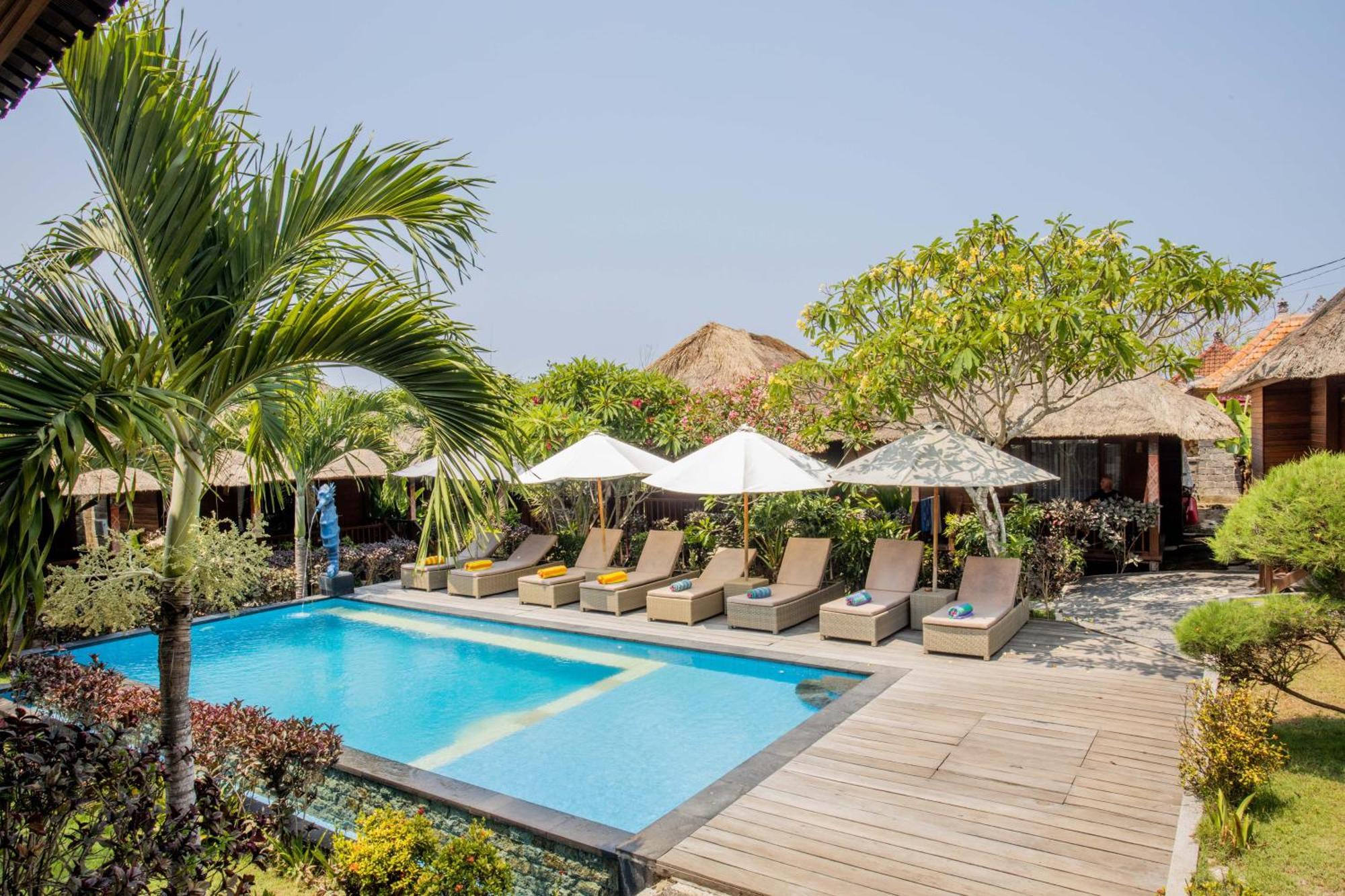 Koji Garden Huts Hotel Нуса Лембонган Екстериор снимка