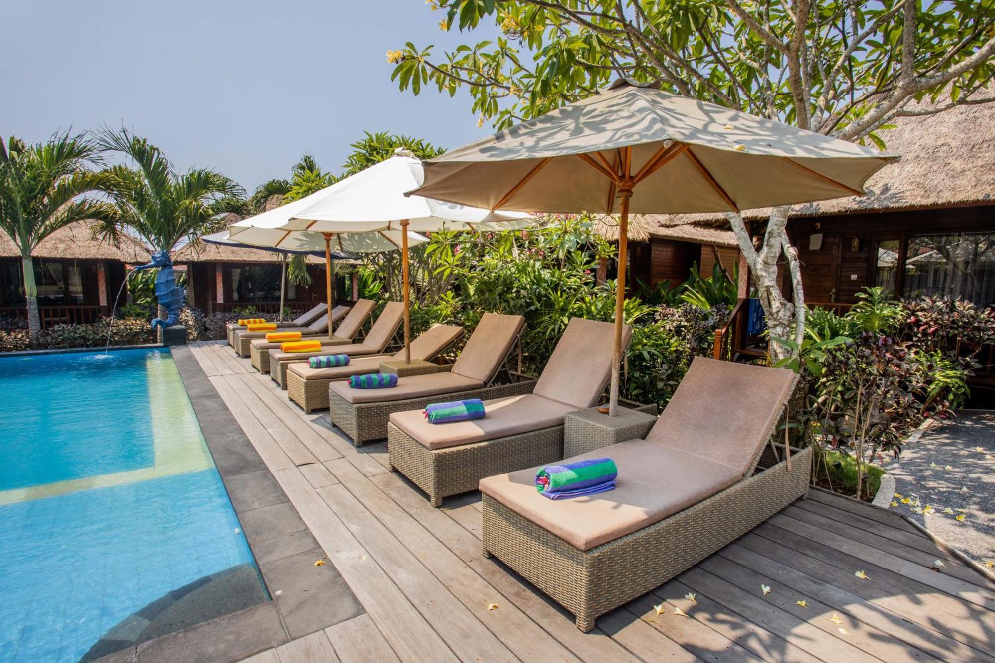 Koji Garden Huts Hotel Нуса Лембонган Екстериор снимка