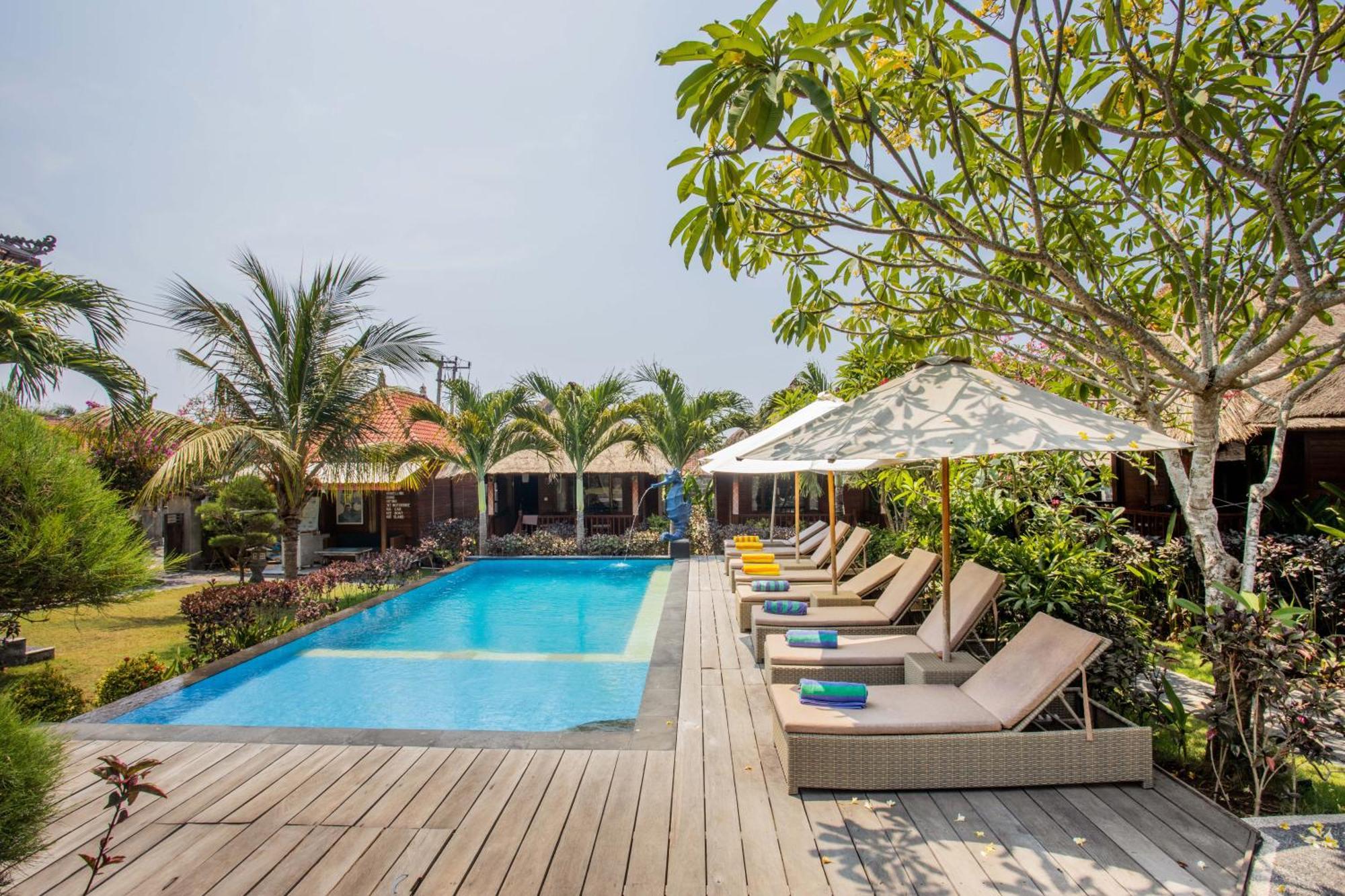Koji Garden Huts Hotel Нуса Лембонган Екстериор снимка